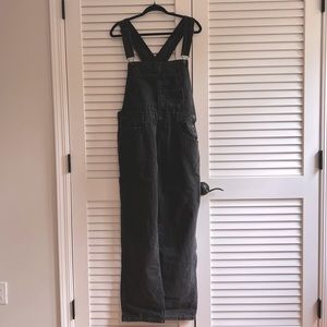 Free People We the Free Ziggy denim overall (Mineral Black) MEDIUM